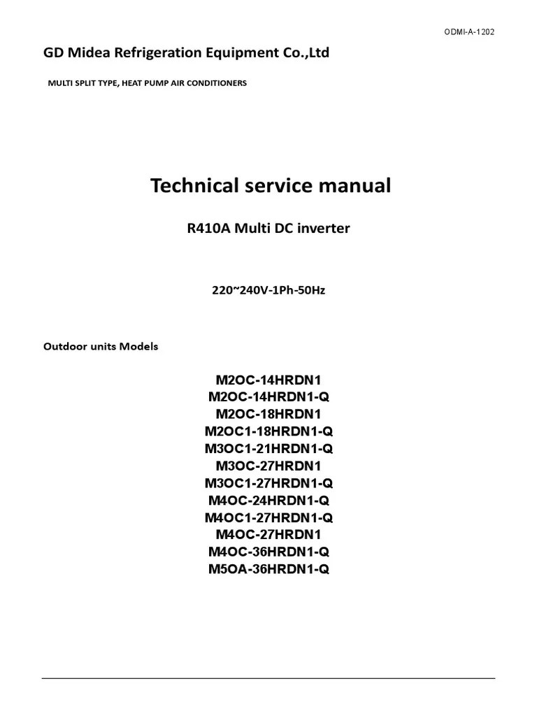 Midea Wiring Diagram Wiring Diagram