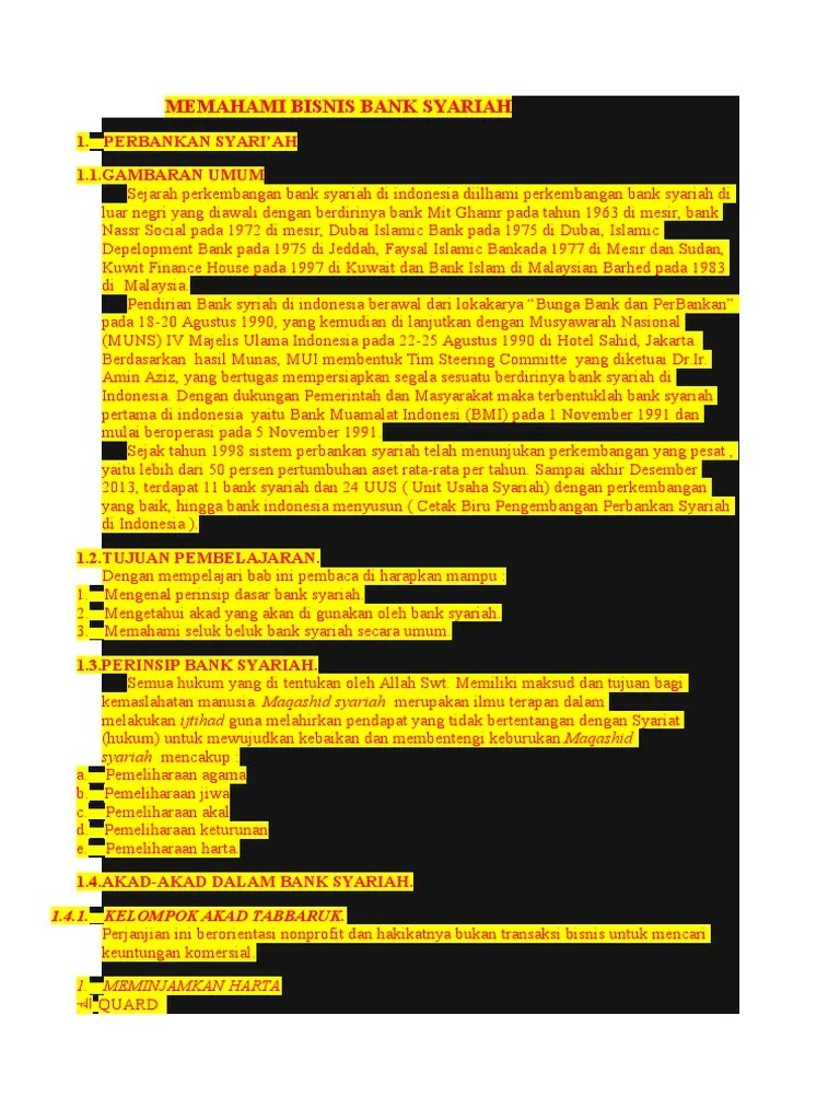 Hukum Meminjam Uang Di Bank Syariah Info Terkait Uang