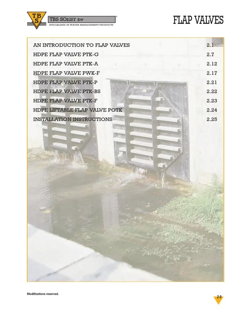 Chapter 2 Flap Valves | PDF | Valve | Pump