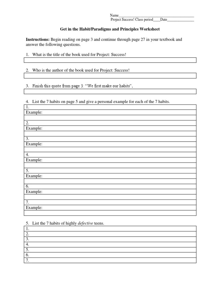 Get in The Habit Paradigms PDF Science Philosophical Science