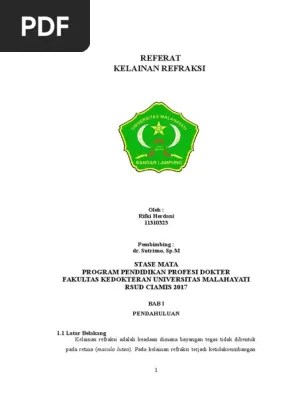 Refrat Mata Rifki | PDF
