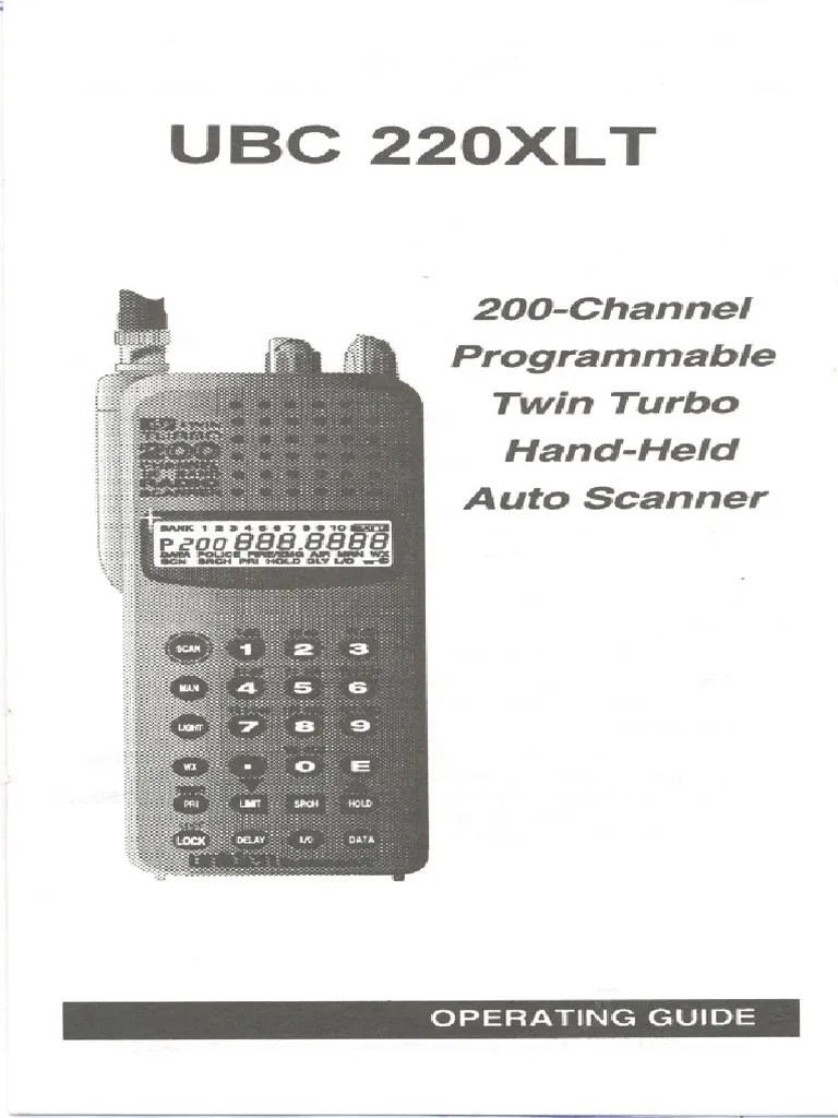 MANUAL Uniden BC220XLT PDF | PDF | Headphones | Battery Charger