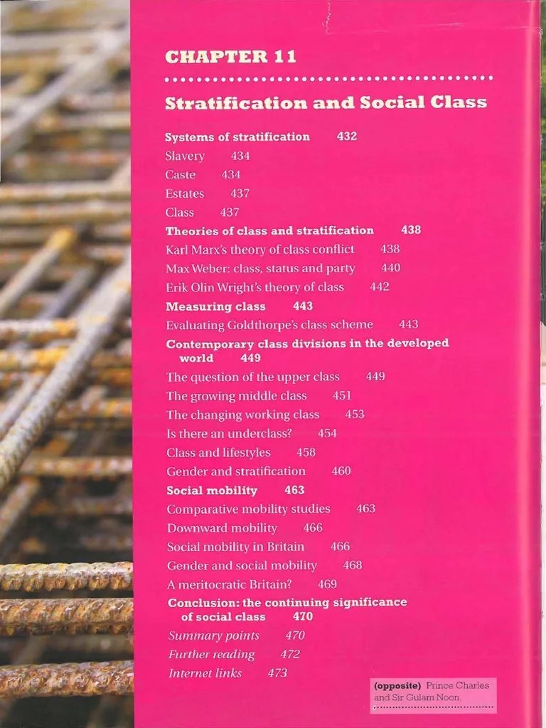 Anthony GiddensSociology, 6th Edition Stratification