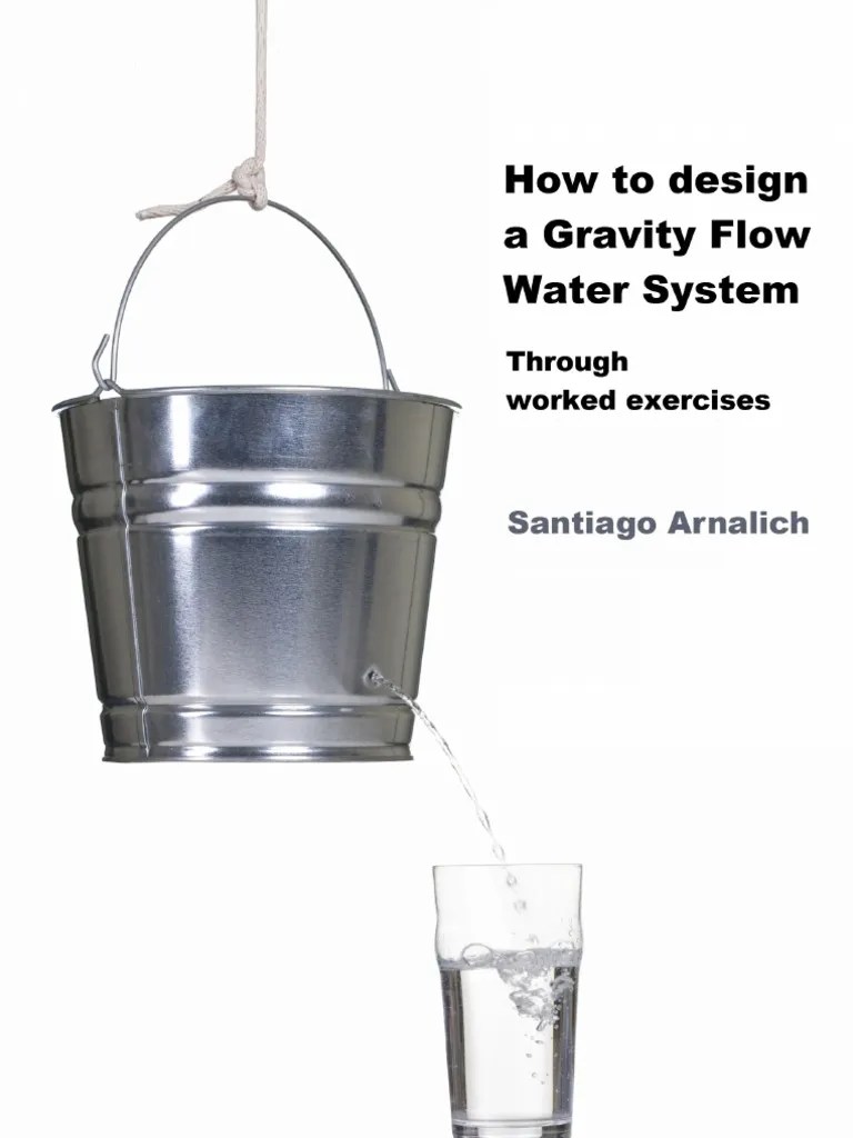 How to design a Gravity Flow Water System Water Supply Network Pipe