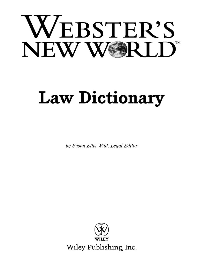 ster's Law Dictionary.pdf Abstention Doctrine Acquittal