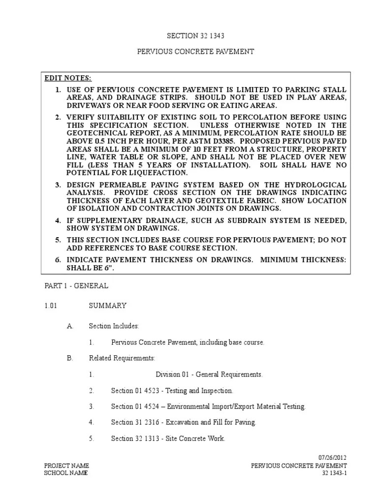 Asset Management Guide Specs 2004 Csi Format (Div 0133
