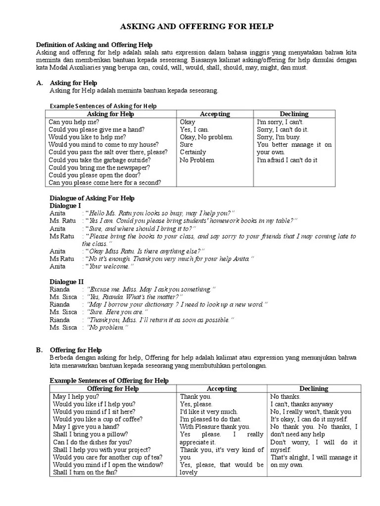 Dialog Expressing Asking And Giving Opinion