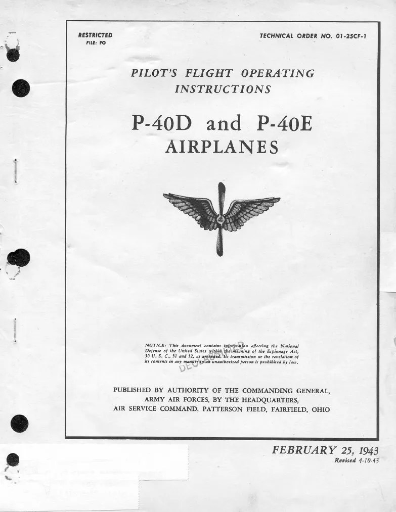 Pilot\'s Flight operating instructions Aviation Aircraft