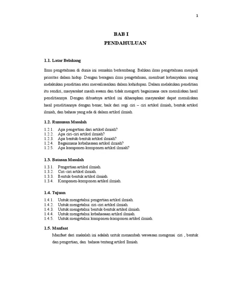 Artikel Ilmiah-Kelompok 7 | PDF