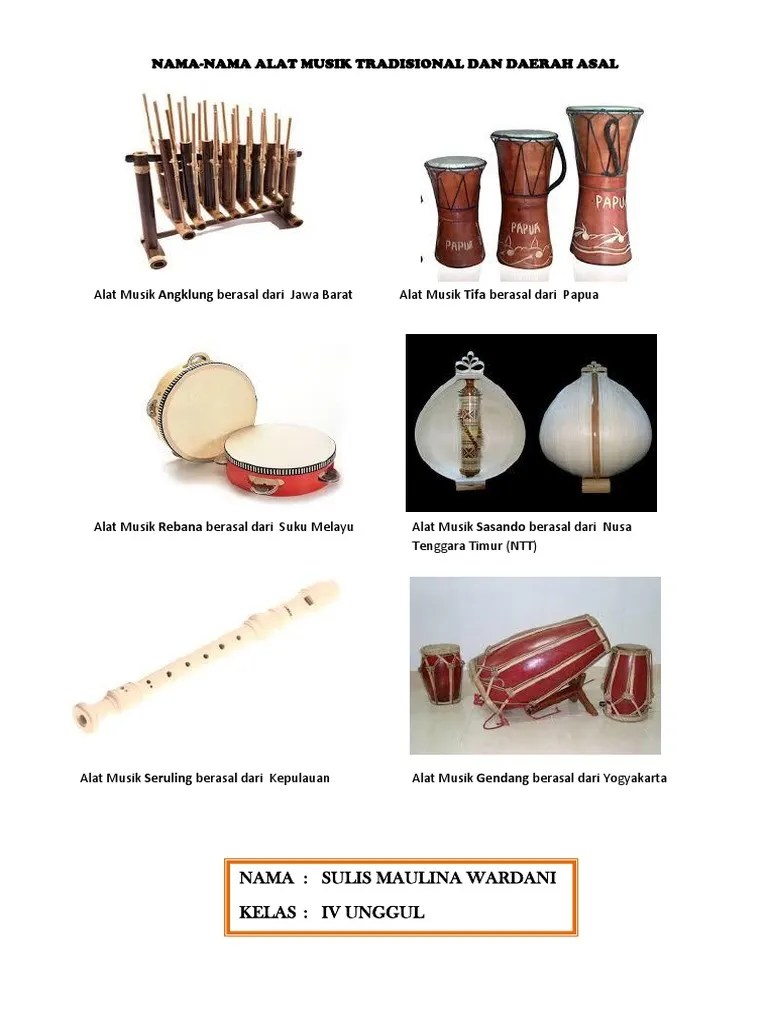 Alat Musik Tradisional Angklung Berasal Dari Daerah » Greatnesia