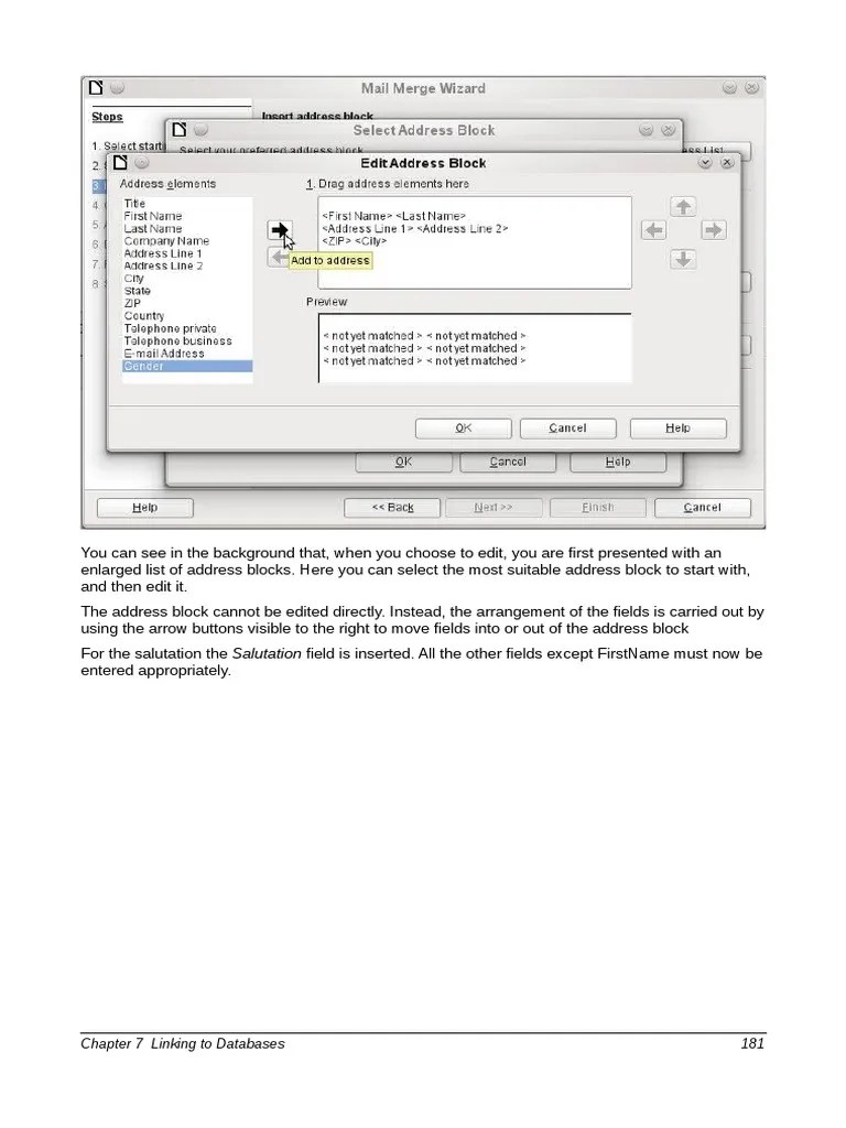 LibreOffice Database Handbook 7 PDF Subroutine Databases