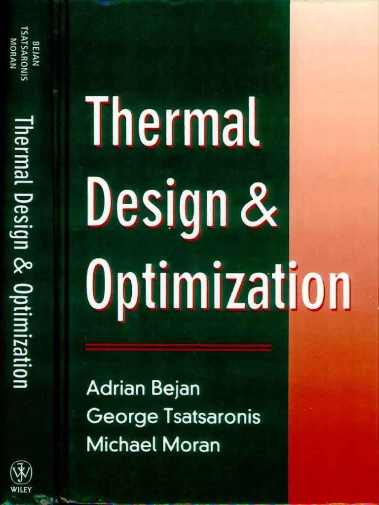 DESIGN THERMAL AND OPTIMIZATION BEJAN.pdf Exergy Heat