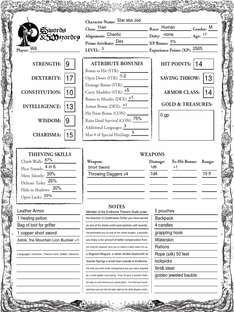 Strength Attribute Bonuses Dexterity Constitution Intelligence