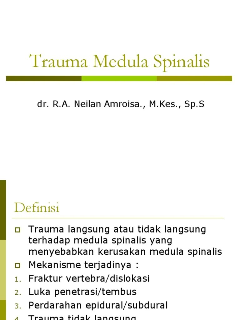 Trauma Medula Spinalis.ppt
