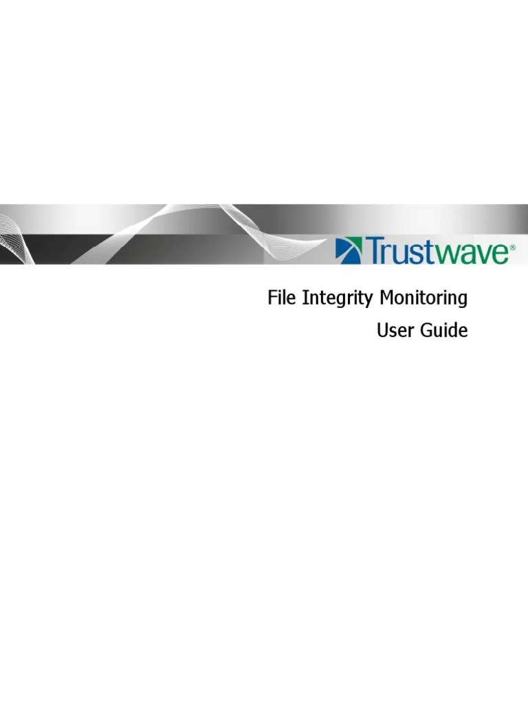 File Integrity Monitoring Guide Windows Registry Malware