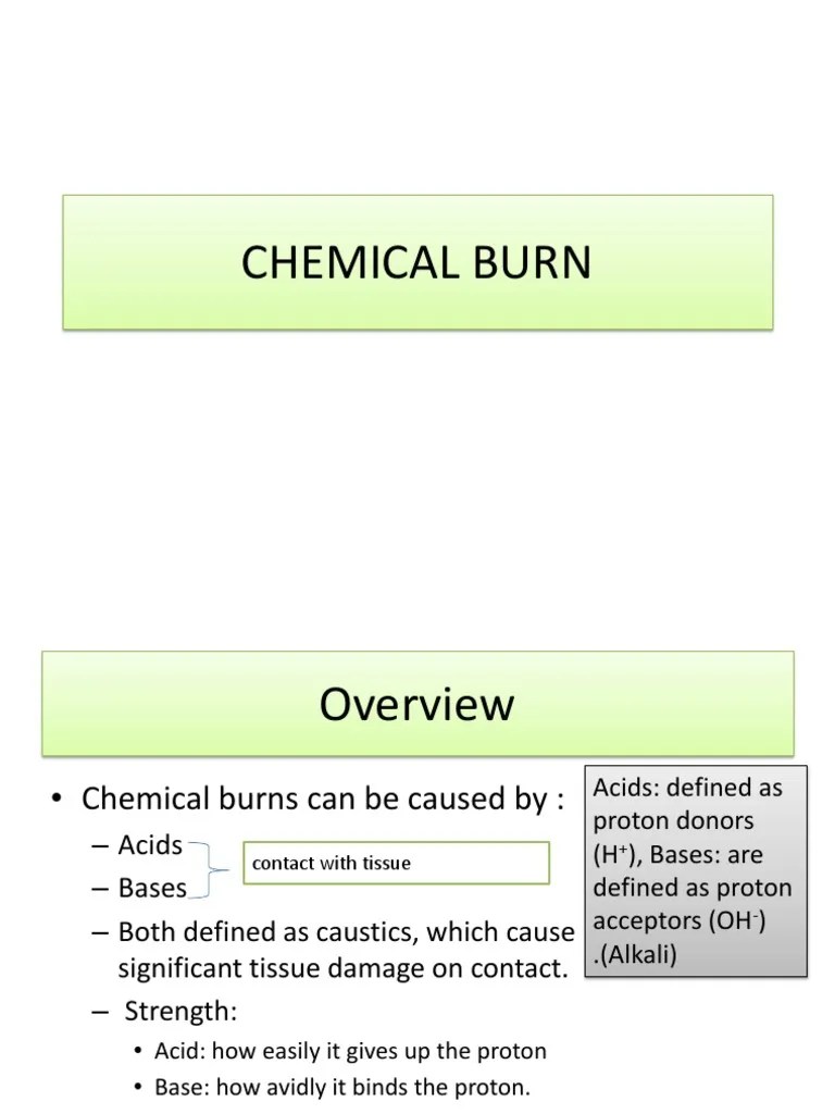 3. Chemical Burn Burn Sodium Hydroxide