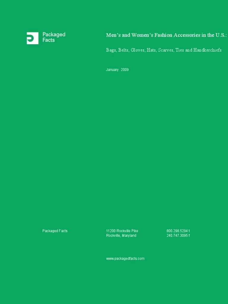 Consumer Accessory Pacsafe Backpack Market Research PDF Fashion