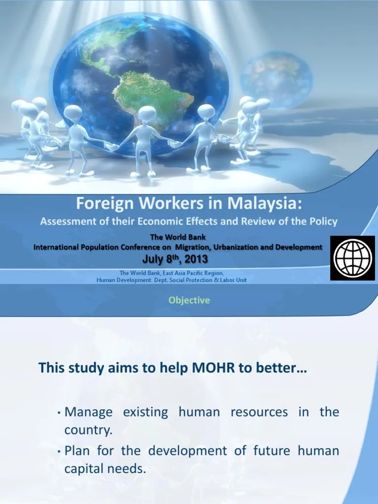 Foreign Workers in Malaysia Labour Economics Taxes