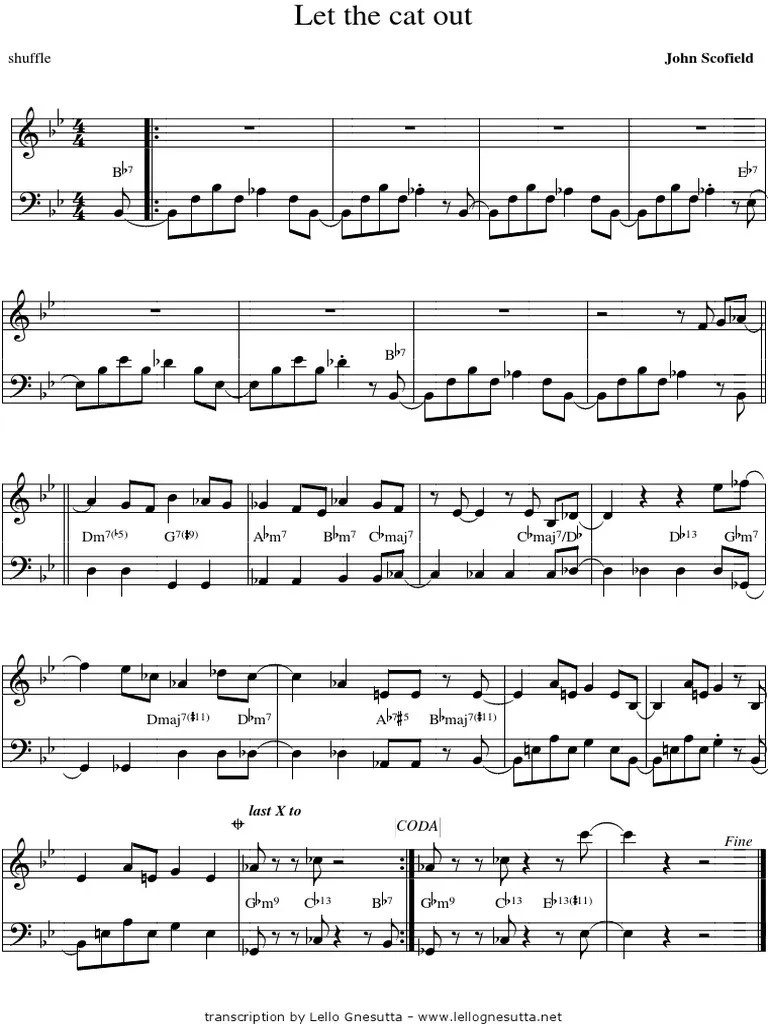 John Scofield Let the Cat Out