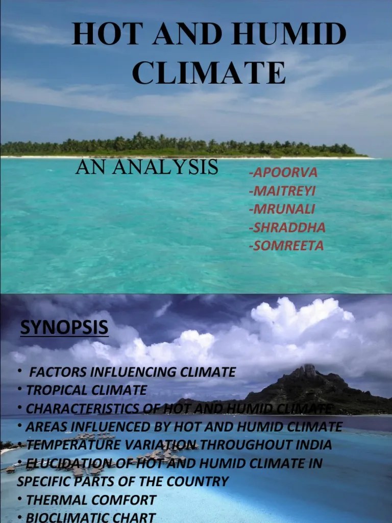 Hot and Humid Climate