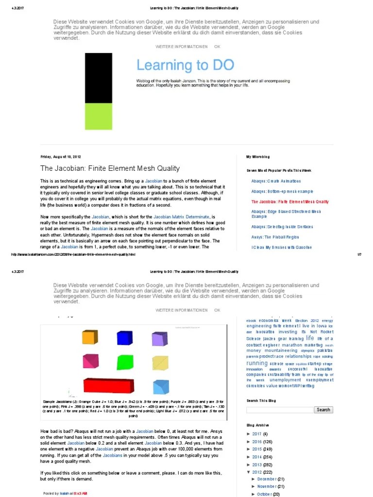 Learning to DO_ the Jacobian_ Finite Element Mesh Quality Finite
