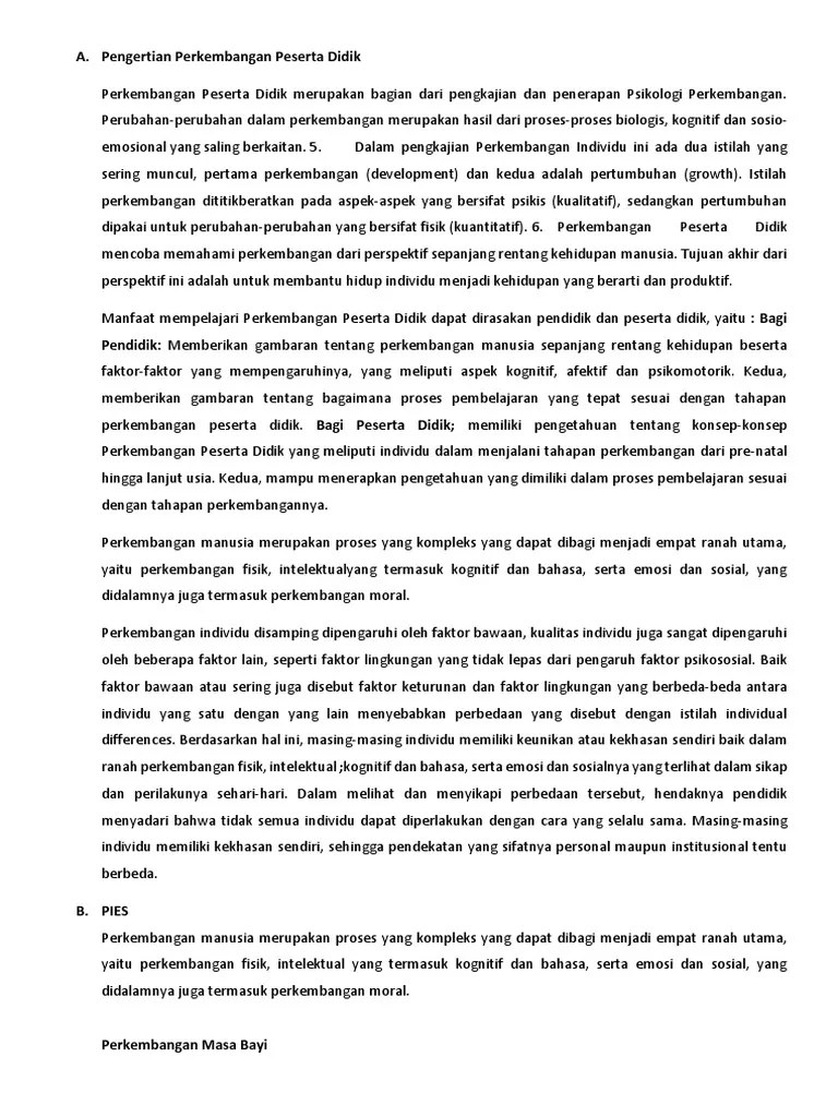 Perkembangan Emosi Dan Sosial Peserta Didik Terkait Pendidikan