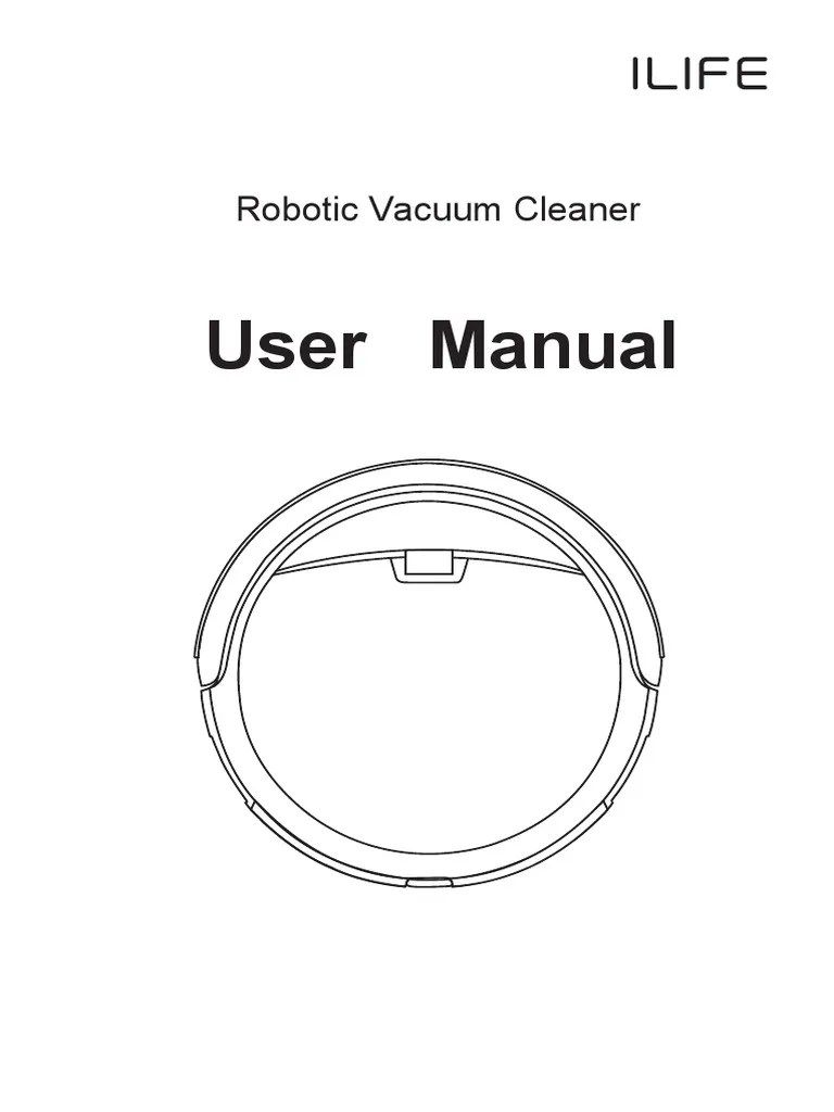 ILIFE A4 Smart Robotic Vacuum Cleaner PDF PDF Vacuum Cleaner Robot