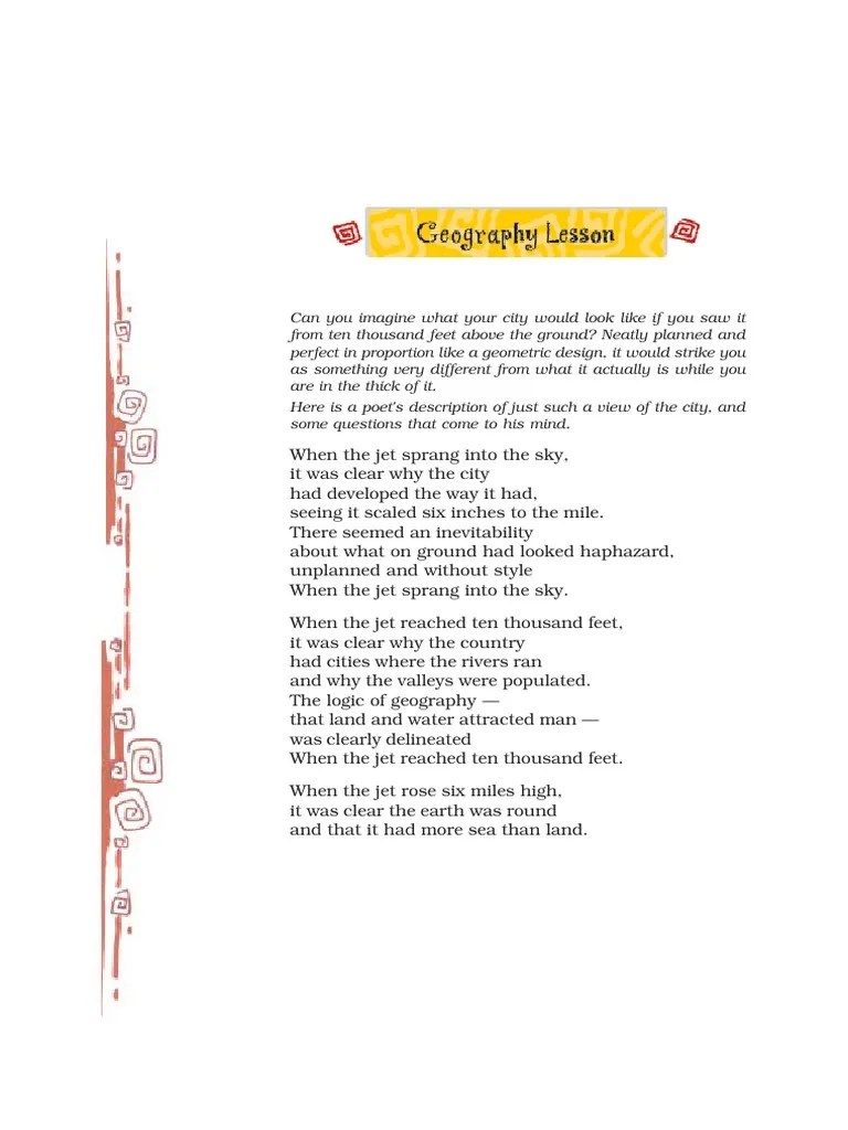 2. Geography Lesson CLASS 8 NCERT