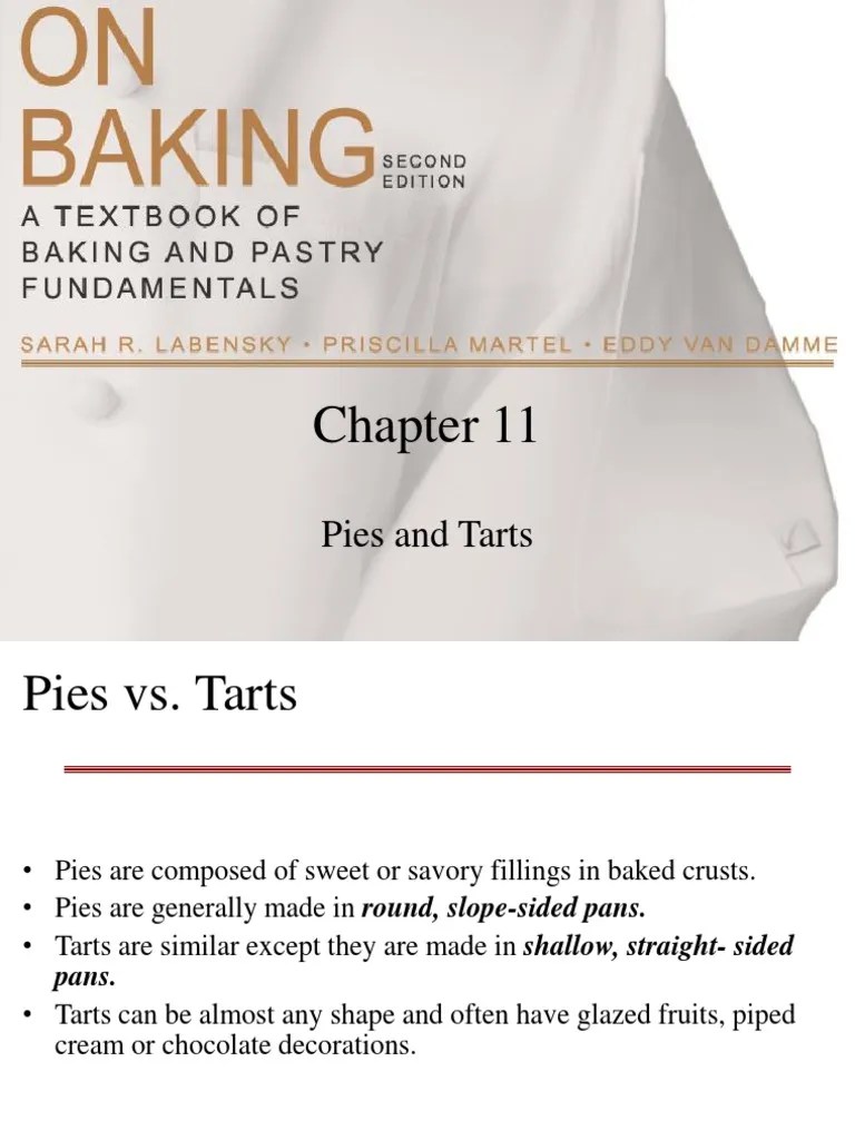 Chapter XI Pies and Tarts.ppt Baking Custard
