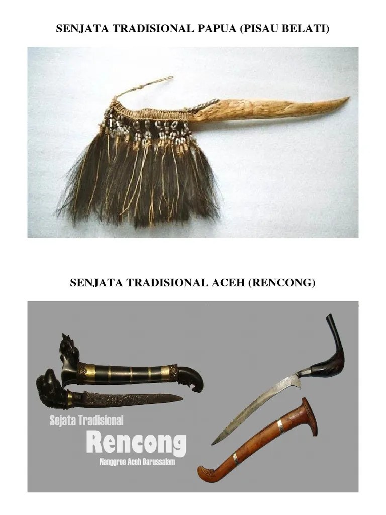 Senjata Adat Papua Adalah