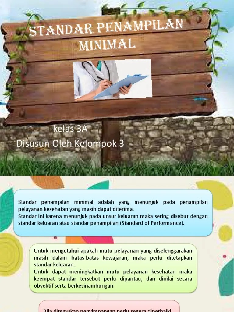 Standar Penampilan Minimal | PDF