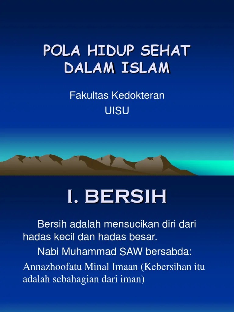 Pola Hidup Sehat dalam Islam.ppt