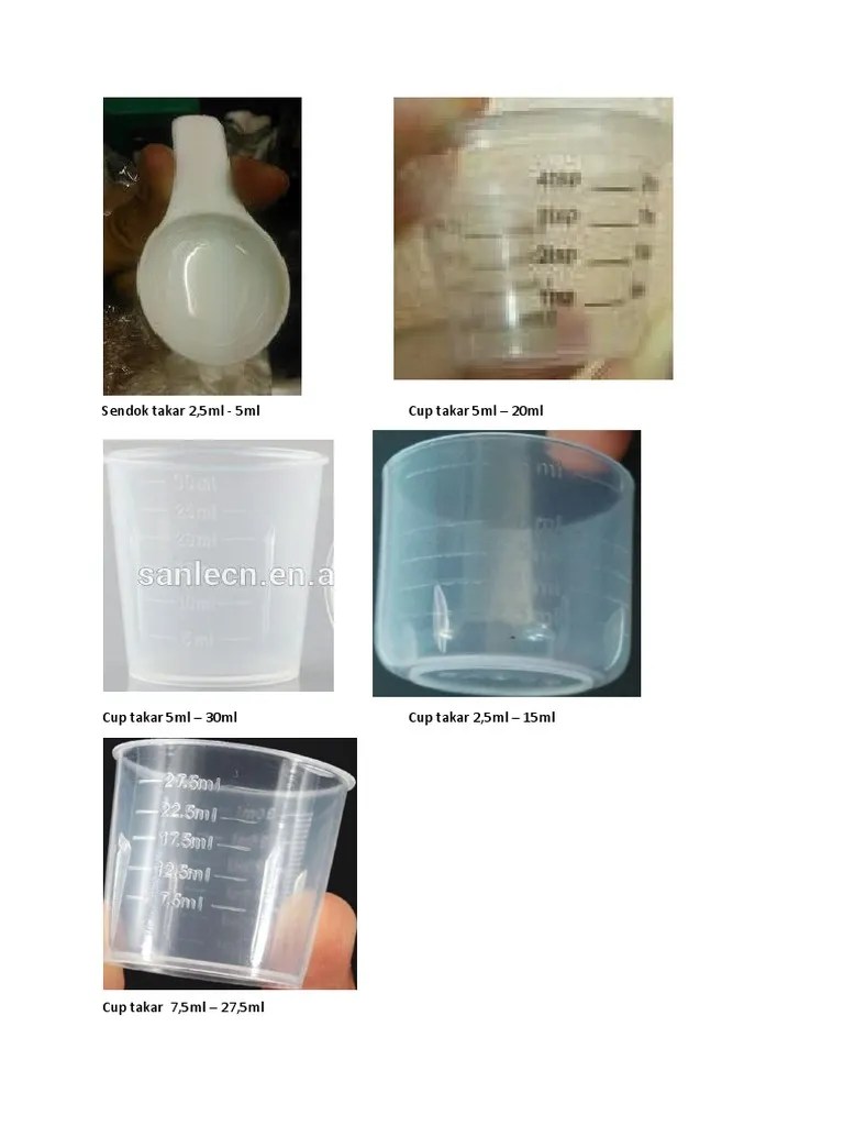 Macam - Macam Cup Takar | PDF