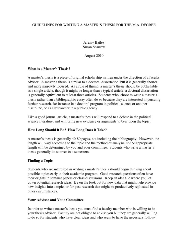 😍 How long should a thesis be. How Should the Thesis Statement Appear