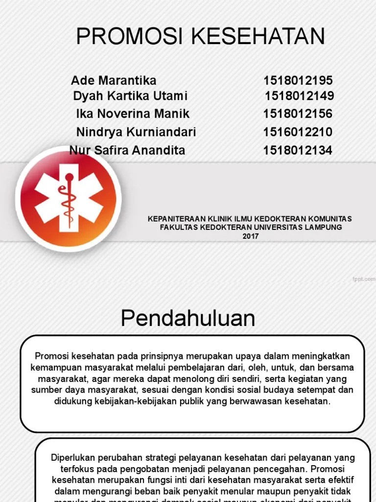 PPT PROMOSI KESEHATAN.ppt