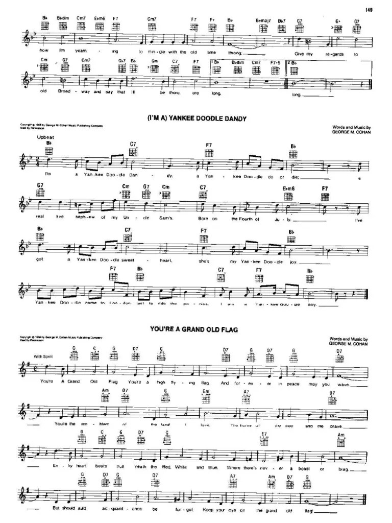 (I'm a) Yankee Doodle Dandy M!]