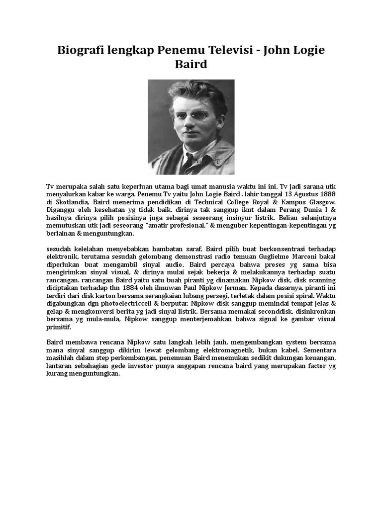 Penemu Radio Dan Televisi