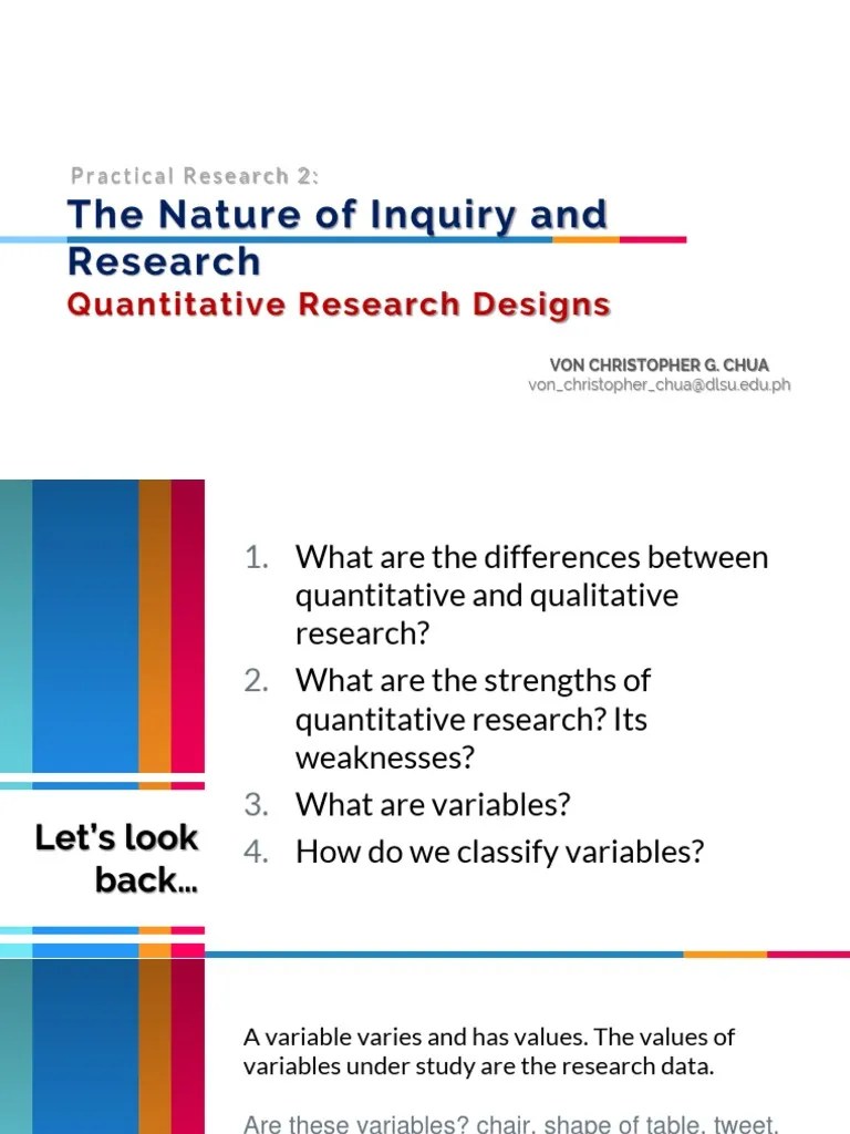quantitative research designs Level Of Measurement Survey Methodology