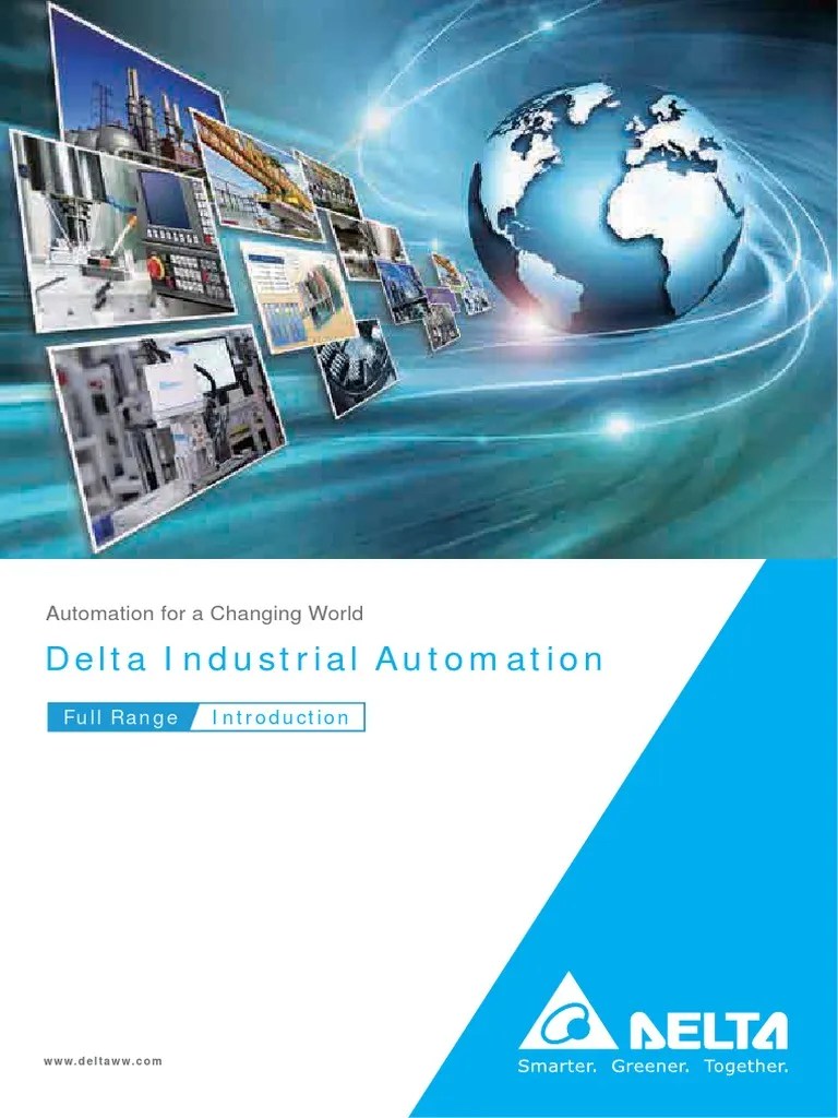 DELTA Industrial Automation Products Overview EN 20160503