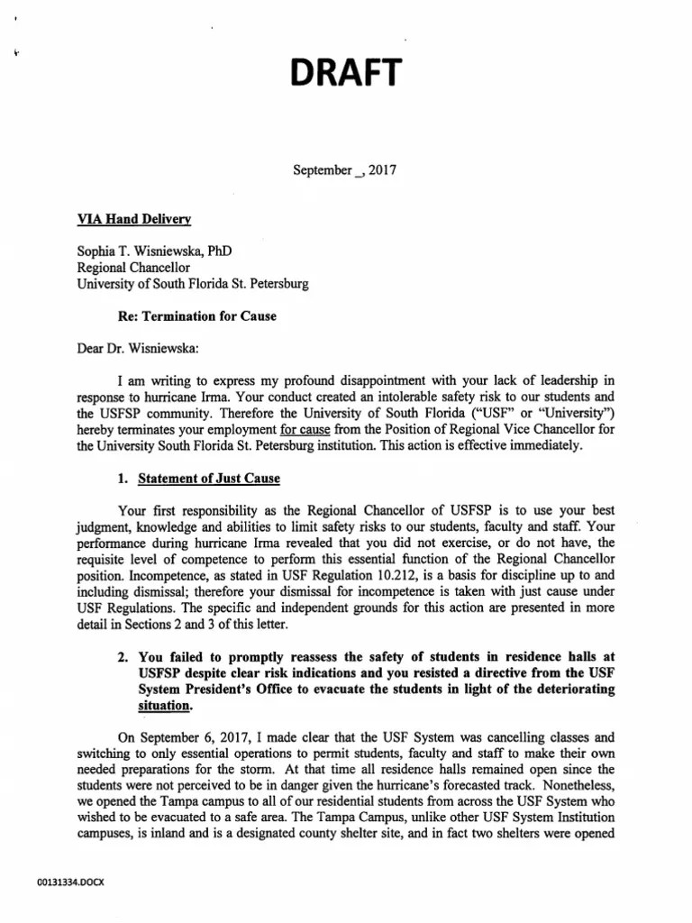 Draft Letter To Sophia Wisniewska (00131538xBF0F1) Government