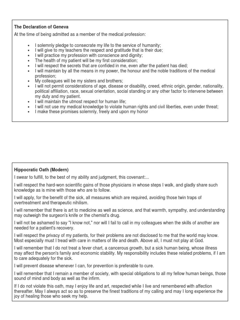 physicians oath Physician American Medical Association