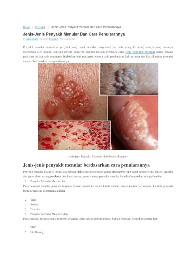 Penyakit Menular | PDF