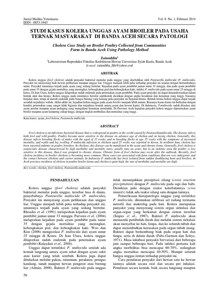 Jurnal Sistem Urinaria Ayam / 38365140sistemototunggas