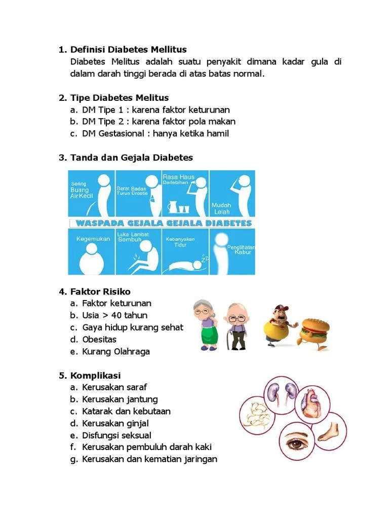 Materi Leaflet Diabetes Mellitus