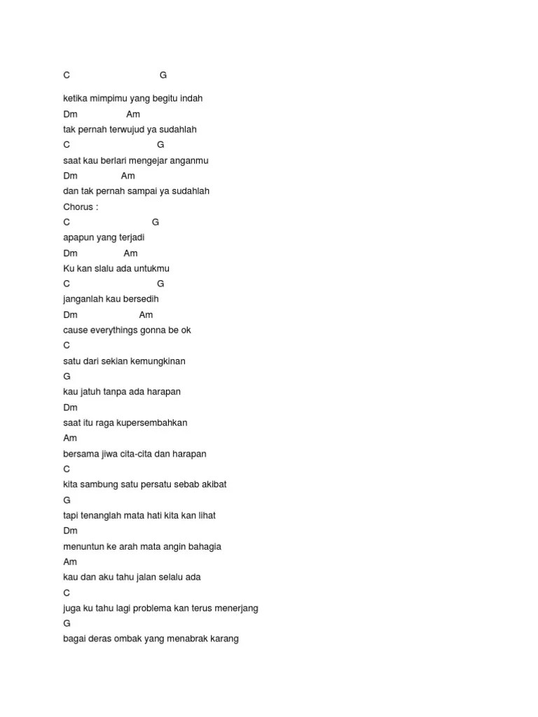 Chord Ya Sudah Lah | PDF