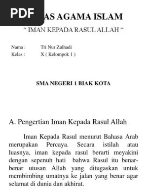 Tugas Agama Islam | PDF