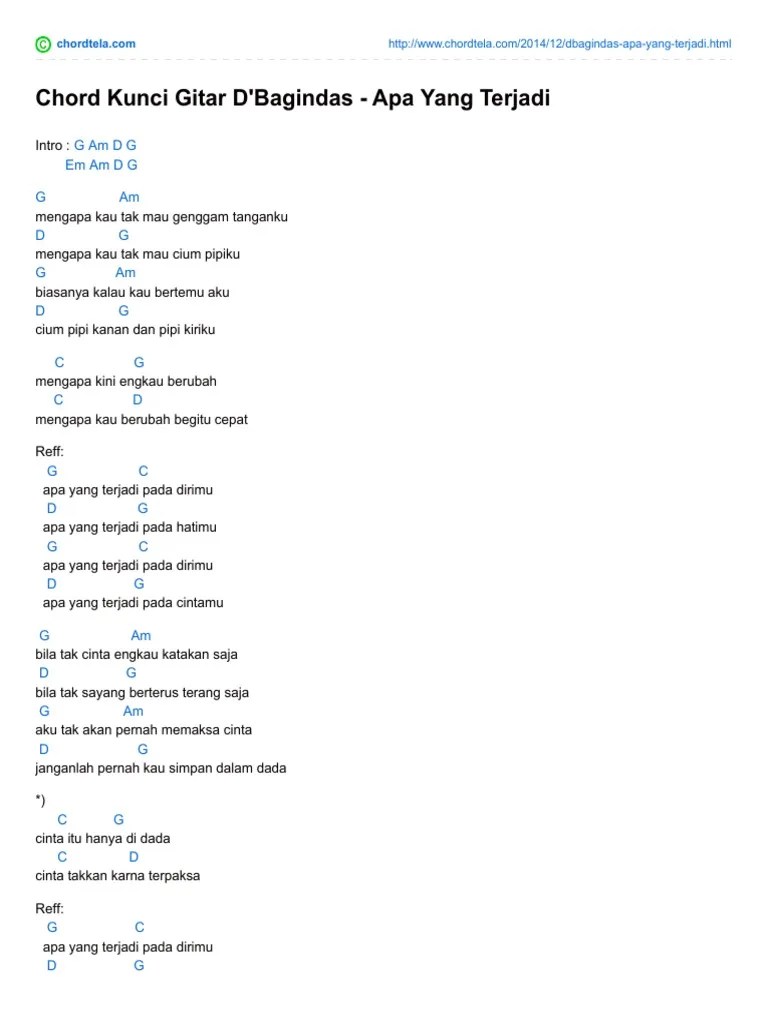 10 Chord Lagu Indonesia Pusaka Chordtela Basgalanos