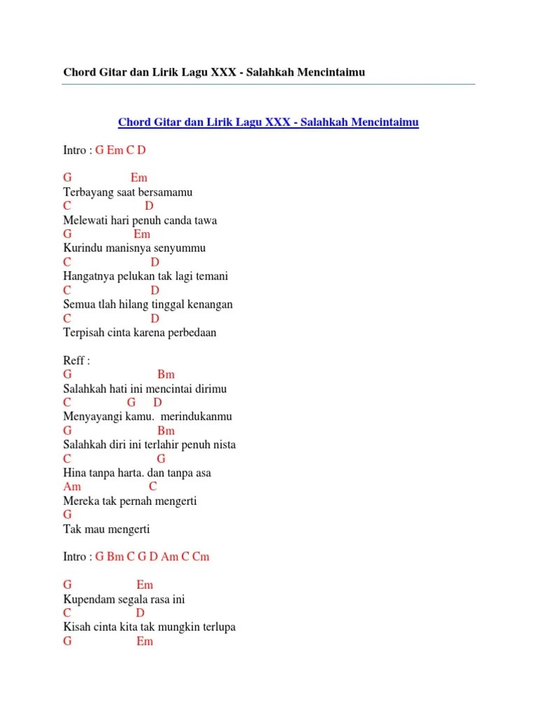 Kunci Gitar Yovie N Nuno Janji Suci – Rasanya