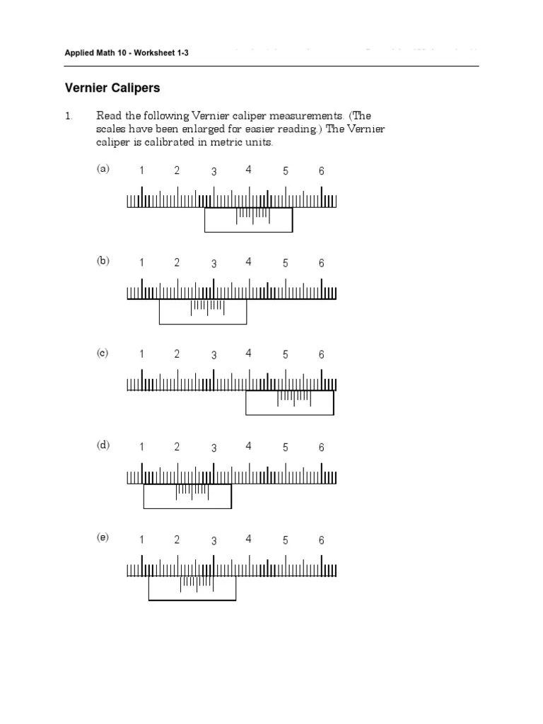 30+ Unit 1 Worksheet 2 Reading Scales Answer Key Full Reading