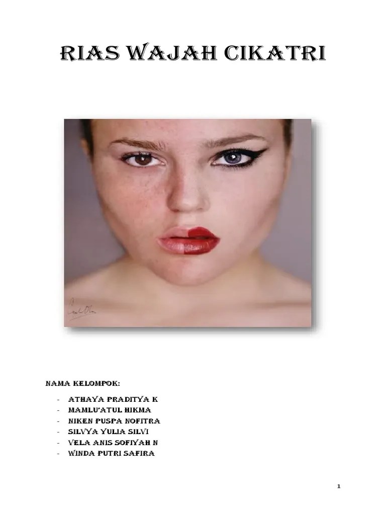 Kliping Rias Wajah Cikatri | PDF